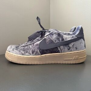 Nike Air Force 1 Low Dark Sky Blue Suede Women’s 7Y